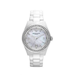 Emporio Armani Ceramica Women's Watch White (AR1426)