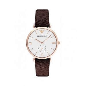 Emporio Armani Leather Watch For Unisex (AR9042)