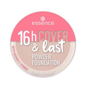 Essence 16h Cover & Last Powder Foundation 8g - Fair Ivory (04)