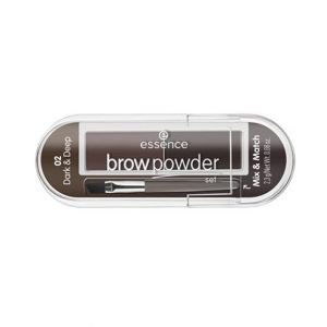 Essence Brow Powder Set - 02 Dark & Deep