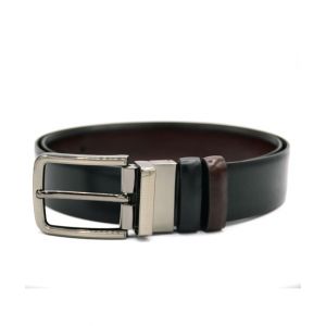 Evenodd Pure Leather Belt For Men Black (MAB19017)