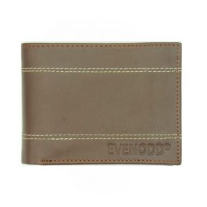 Evenodd Leather Wallet For Men Camel (MAW18055)