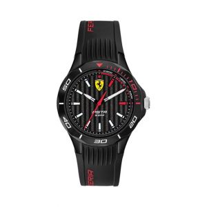 Ferrari Pista Analog Men's Watch Black (840038)