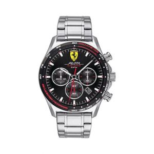 Ferrari Scuderia Analog Men's Watch Silver (830714)