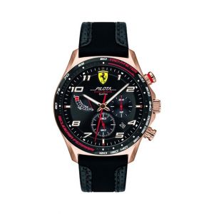 Ferrari Scuderia Pilota Evo Men's Watch Black (830719)