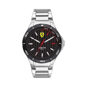 Ferrari Scuderia Pista Men's Watch Silver (830750)