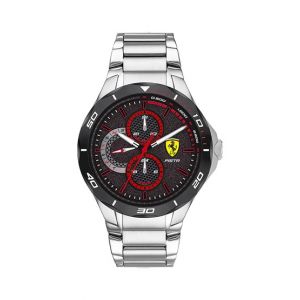 Ferrari Scuderia Stainless Steel Men's Watch Silver (830726)