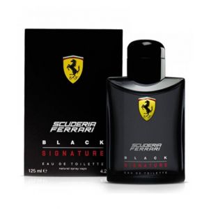 Ferrari Scuderia Black Signature Eau De Toilette For Men 125ML