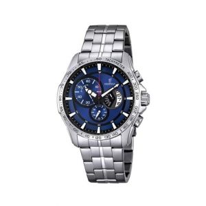 Festina Chronograph Stainless Steel Men's Watch Silver (F6849/3)