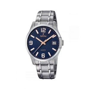Festina Men's Stainless Steel Watch Blue (F16981/4)