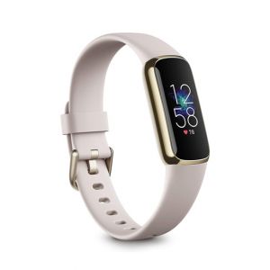 Fitbit Luxe Fitness And Wellness Tracker Lunar White