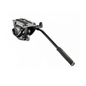 Manfrotto Fluid Video Head With Flat Base Black (MVH500AH)