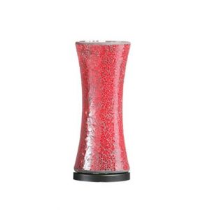 Premier Home Mosaic Glass Lamp - Red (2501217)