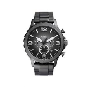 Fossil Nate Chronograph Men's Watch Gray (JR1437)