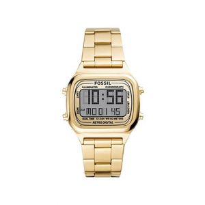 Fossil Retro Digital Men's Watch Gold (FS5843)