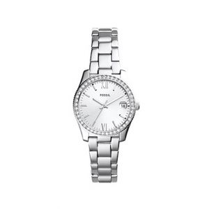 Fossil Scarlette Mini Three-Hand Women's Watch Silver (ES4317)