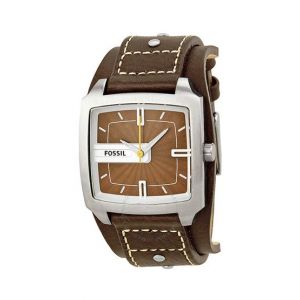 Fossil Trend Leather Men's Watch Brown (Jr9990)