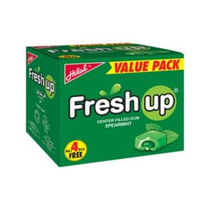 Fresh up Spearmint Bubble Gum Box - Pack of 100 (Rs 2/- Per Piece)