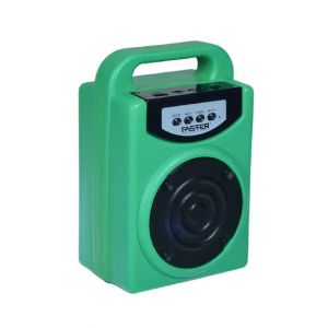 Faster Fiber Unbreakable Portable Wireless Speaker Green (FS-280)