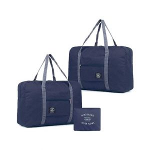 G-Mart Foldable Travel Duffel Bag - Blue