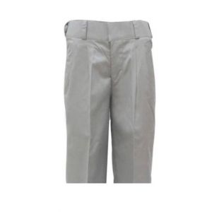 G-Mart 22 Inch Half Elastic Light Grey Pant For School Boys