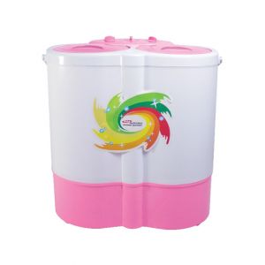 Gaba National Top Load Twin Tub Baby Washing Machine (GNW-95023)-Pink