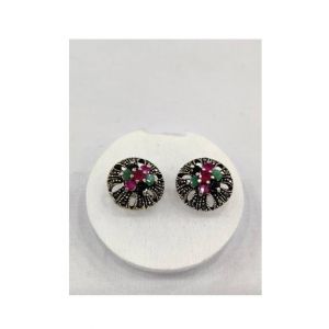 Gilgit Bazaar Multi stone Earrings (13)