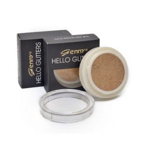 Genny Hello Glitter Eye Shade Gold Mustard Shade Small (10)