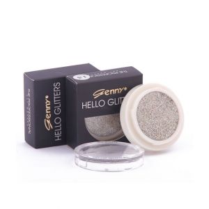 Genny Hello Glitter Eye Shade Silver Oak Shade Small (13)