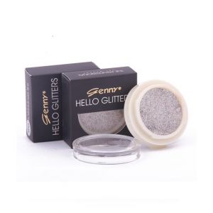 Genny Hello Glitter Eye Shade Silver Shade Small (8)