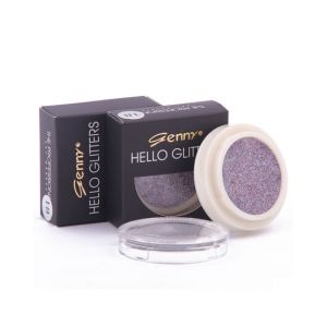Genny Hello Glitter Eye Shade Silvery Purple Shade Small (18)