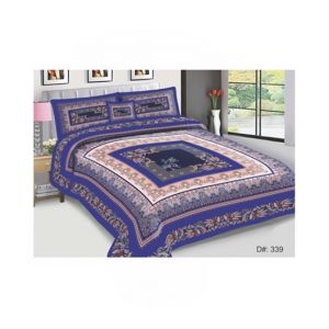 Gilani Store King Size Double Bed Sheet With Set (0002)