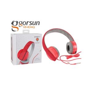 Gorsun Gaming Over-Ear Headphone Red (GS-A7003)