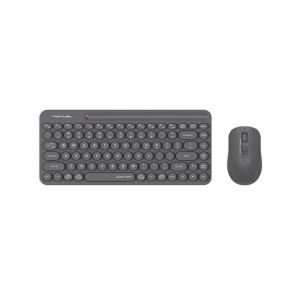 A4tech Fstyler Quiet Key Compact Combo Desktop (FG3200 Air)-Grey