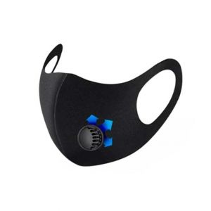 Hamayun Goods Anti Dust Washable Filter Fashion Mask Black
