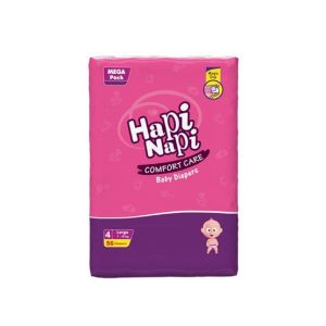 Hapi Napi 360 Comfort Care Diaper Pack Of 56 Pcs Size-4