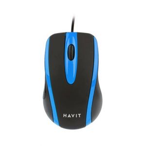 Havit 1000DPI Optical USB Mouse (HV-MS753)-Blue