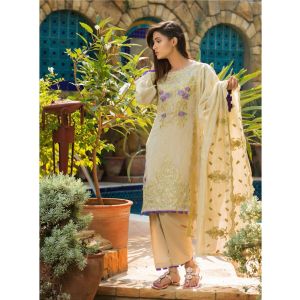 Haya Embroidered Collection 3 Piece (0013)