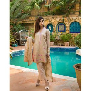 Haya Embroidered Collection 3 Piece (0015)