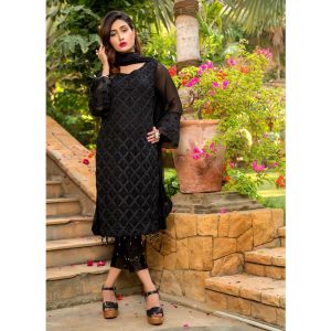 Haya Embroidered Collection 3 Piece (0017)