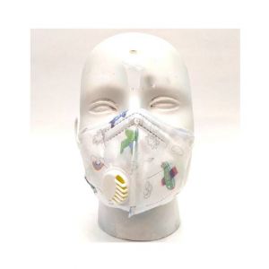 HealthCare Online Printed KN95 Filter Face Mask For Kid's (0589)