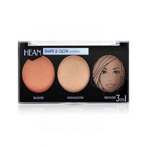 Hean 3 In 1 Shape & Glow Palette