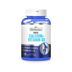 Herbiotics DMFOL Calcium & Vitamin D3 Dietary Supplement - 60 Tab