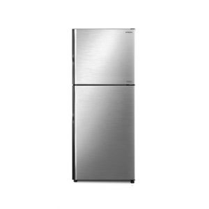 Hitachi Freezer-on-Top Refrigerator Brilliant Silver 12 cu ft (R-V460P8PB)