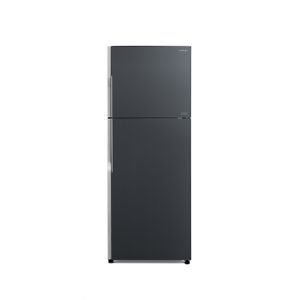 Hitachi Stylish Series Freezer-on-top Refrigerator Glass Gray 15 Cu ft (R-VG490P8M)