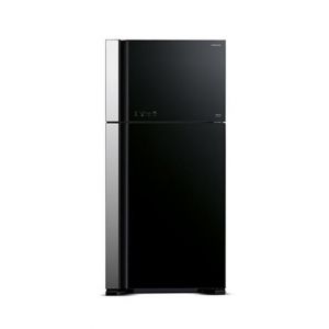 Hitachi Freezer-on-Top Refrigerator Black 21 cu ft (R-VG690P3PB)