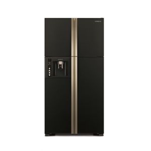 Hitachi French Door Refrigerator Black 21 cu ft (R-W690P3PB)