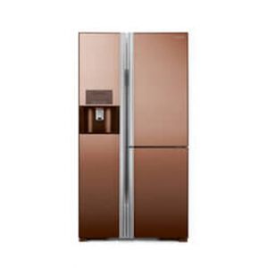 Hitachi Side-By-Side Refrigerator Mirror Brown 21 cu ft (R-M810GP2PBX)