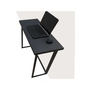 Home Design Portable Folding Multipurpose Table Charcoal