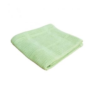 Home N Baby Cellular Breathable Blanket Green